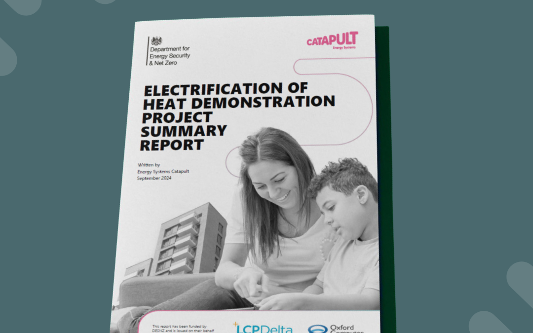 Improvement in Heat Pump Performance highlighted by new Electrification of Heat Demonstration Report